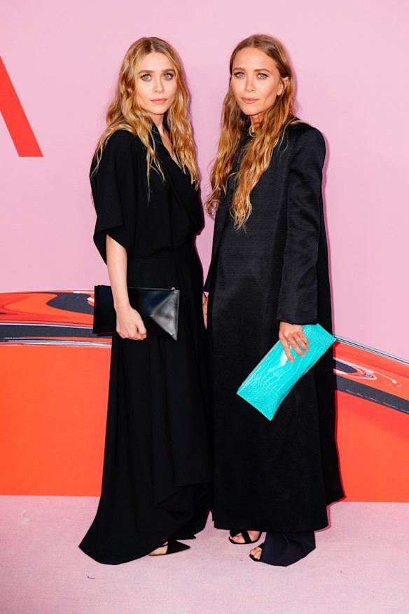 The evolution of Mary-Kate (left) and Ashley Olsen and their label, 
The Row, is an inspiration to Marina.
