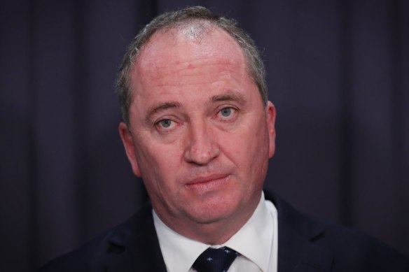 Former water minister Barnaby Joyce approved the controversial deal.