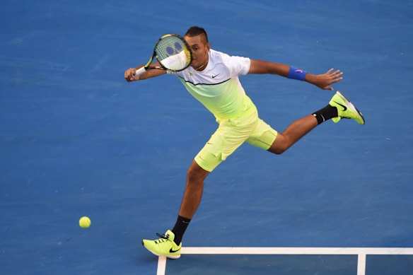 Nick Kyrgios in 2015.