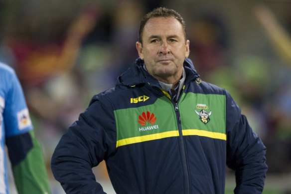 Raiders coach Ricky Stuart has revamped his coaching staff as he looks to take the Green Machine back to the NRL finals.