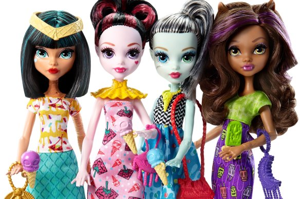 Sales from the Monster High doll line  have collapsed.