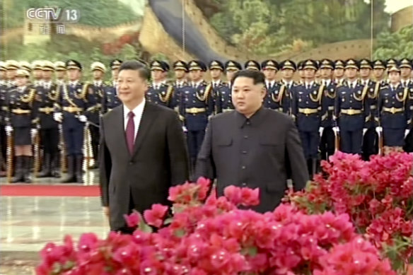 China and North Korea remain historic allies.