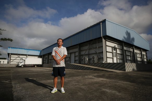 Michael Jiang, managing director of Sino-Van Fisheries Limited, in Port Vila. 