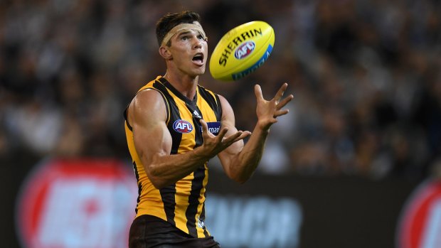 Jaeger O'Meara was a welcome addition to the Hawthorn side in their round one win over Collingwood.