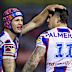 Kalyn Ponga and Dylan Lucas.