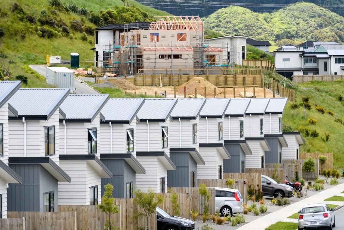 Construction frenzy in cities like Wellington in New Zealand are slowing down.