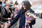 As the Duchess of Sussex prepares to make her first public appearance today in Britain since moving back, her team says her focus is motherhood and a return to acting.