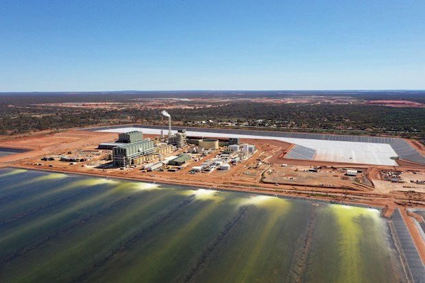 The Lynas Rare Earths Ltd. processing plant in Kalgoorlie, Australia, on Tuesday, Aug. 6, 2024. Lynas Rare Earths explores and mines for rare earth minerals such as cerium and neodymium. Photographer: Carla Gottgens/Bloomberg