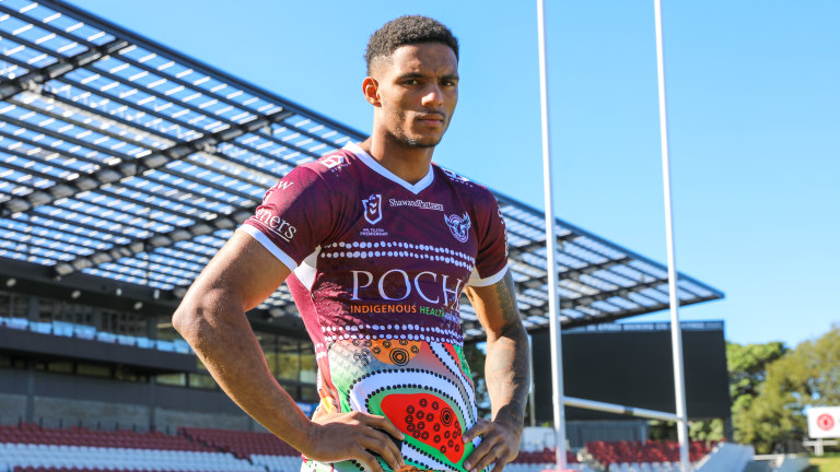 Manly sea discount eagles indigenous jersey