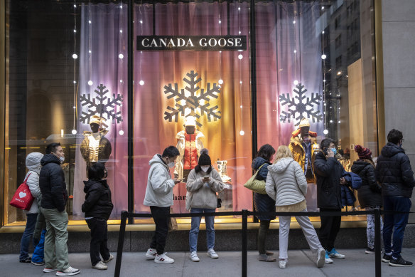 Goose coat store on sale