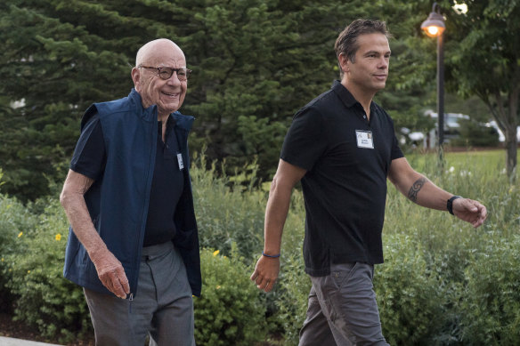 The deal was set to pave the way for Lachlan Murdoch to more simply take control of the empire one day.