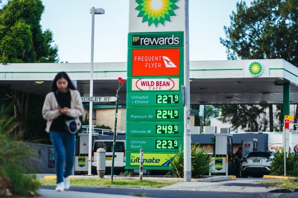 Petrol prices are one of many things currently weighing heavily on household budgets.
