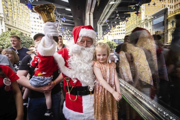 Families return to see Melbourne Myer Christmas windows