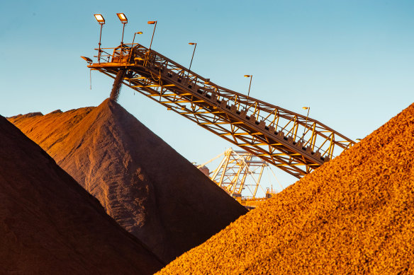 Mining companies were the heaviest weight on the ASX on Monday.