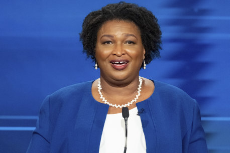 Having helped remove Trump, Stacey Abrams’s next battle is to win office