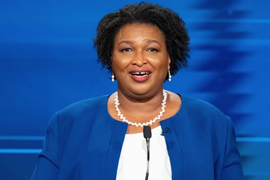 Democratic candidate for Georgia governor Stacey Abrams 