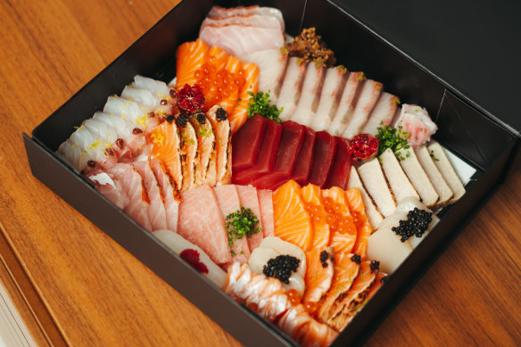 One of the ready-meals from ‘Hommakase’ offering a premium omakase experience at home.