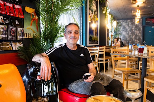 Riverside Deli owner Chris Cocossis.