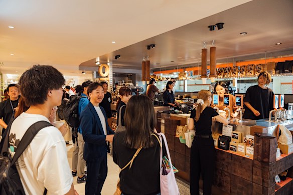 Single O’s new cafe in Tokyo’s Yurakucho district.