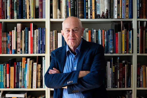 Titanic historian Claes-Göran Wetterholm.