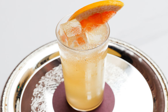 At The Charles in Sydney, the Paloma is transformed with the addition of a grapefruit and lime sherbet.