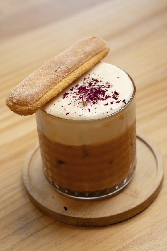 Thai milk tea meets tiramisu at BKK Lab.