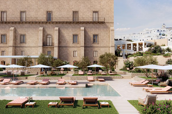 Villa Ostuni, Puglia, Italy.