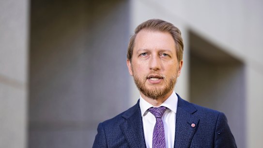 Opposition home affairs spokesman James Paterson says he is concerned posts about the so-called COVID-19 “lab leak” theory could have been censored by government. 