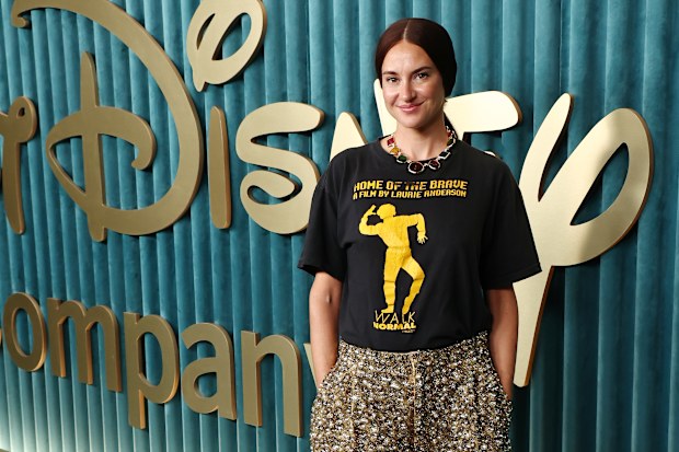 Shailene Woodley attends The Walt Disney Company’s Emmy Awards Celebration at Vibiana on September 14, 2026 in Los Angeles, California