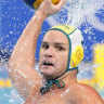 Australia’s Richard Campbell looks to pass during his side’s loss to Spain.