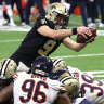 Saints win to set up Brees-Brady showdown, Ravens advance