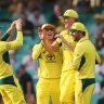 Live ODI cricket: Abbott fires with both bat and ball to help Australia seal comfortable series win against the West Indies