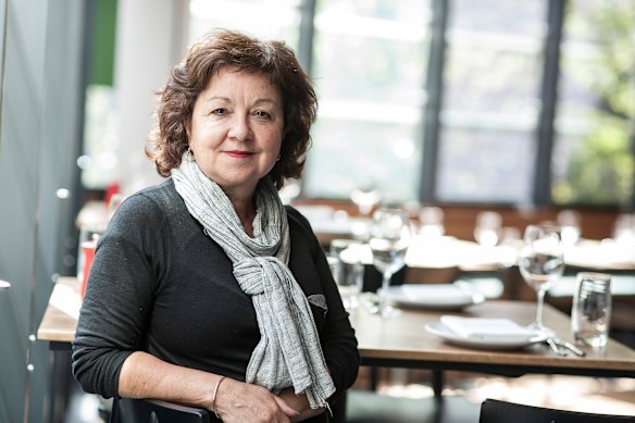 Rosa Mitchell in 2015 at Rosa's Canteen.