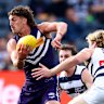 Luke Jackson was a standout for the Dockers.