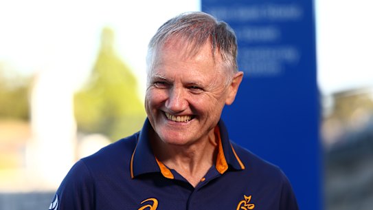 Wallabies coach Joe Schmidt is looking forward to the arrival of the British and Irish Lions