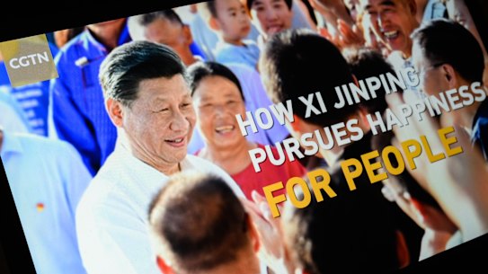 “How Xi Jinping Pursues Happiness For People” on CGTN.