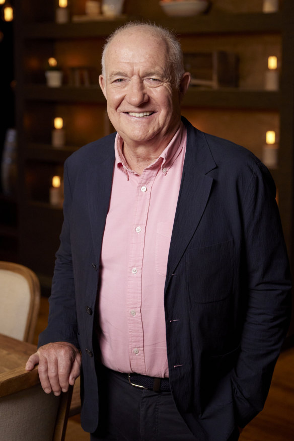 Rick Stein appearing on MasterChef Australia.