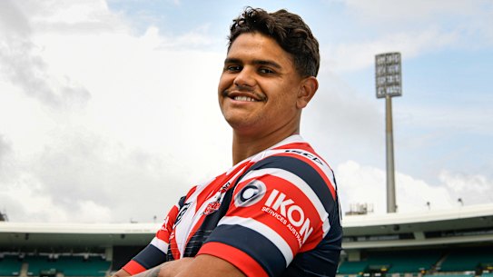 Latrell Mitchell could make a shock switch to rugby.