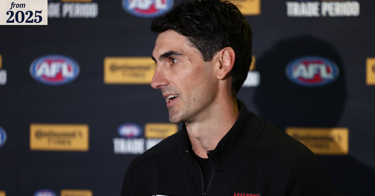 AFL trade period 2025: Essendon Bombers captain Zach Merrett’s move ...