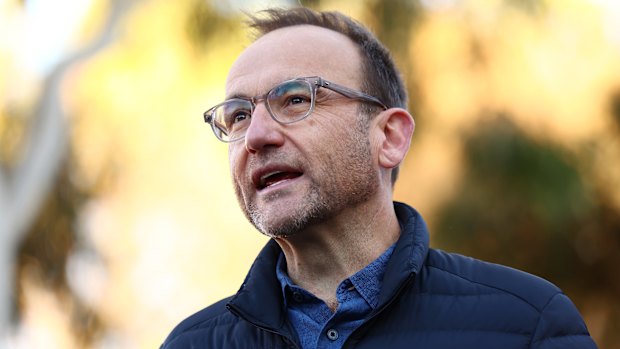 Adam Bandt in May.