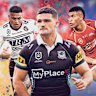 Nathan Cleary, Isaiya Katoa and Haumole Olakau’atu for Andrew Johns column.