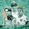 Top earners: Oscar Piastri, Pat Cummins and Mary Fowler.