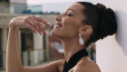 Bella Hadid in Chopard for Chopard jewellery at Cannes. 