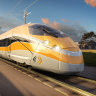The cost of high speed trains.