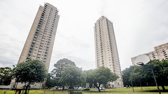 Waterloo's twin towers among last to be demolished in redevelopment