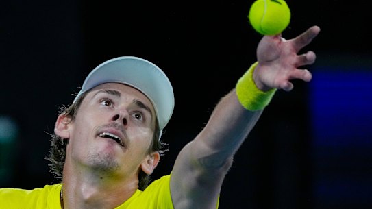 Alex de Minaur wants to make his mark at this year’s Australian Open.