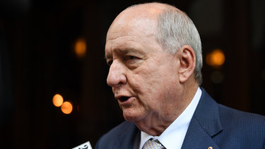 Alan Jones will lose his position on the SCG Trust if Labor wins the March election. 
