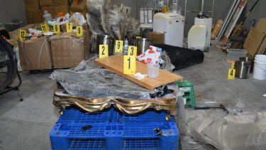 An Iranian duo was charged over an alleged plot to import $187 million worth of methamphetamine into Australia. 