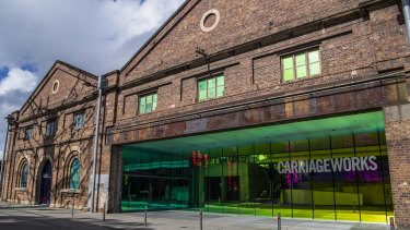 The multi-arts venue in the historic Eveleigh rail yards entered voluntary administration on Monday.