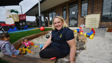 Samantha Johnson is the owner of Child's Play childcare. 